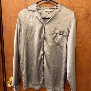 Victoria's Secret Silky Long-Sleeve PJ set